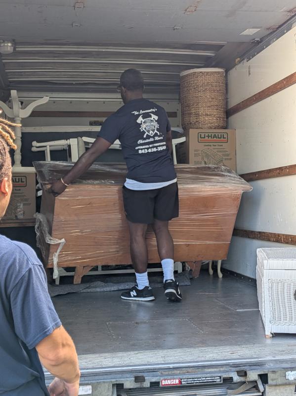 Stacking the truck so your things stay in place