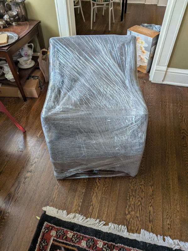 We wrap and pad your furniture so you don't have to worry